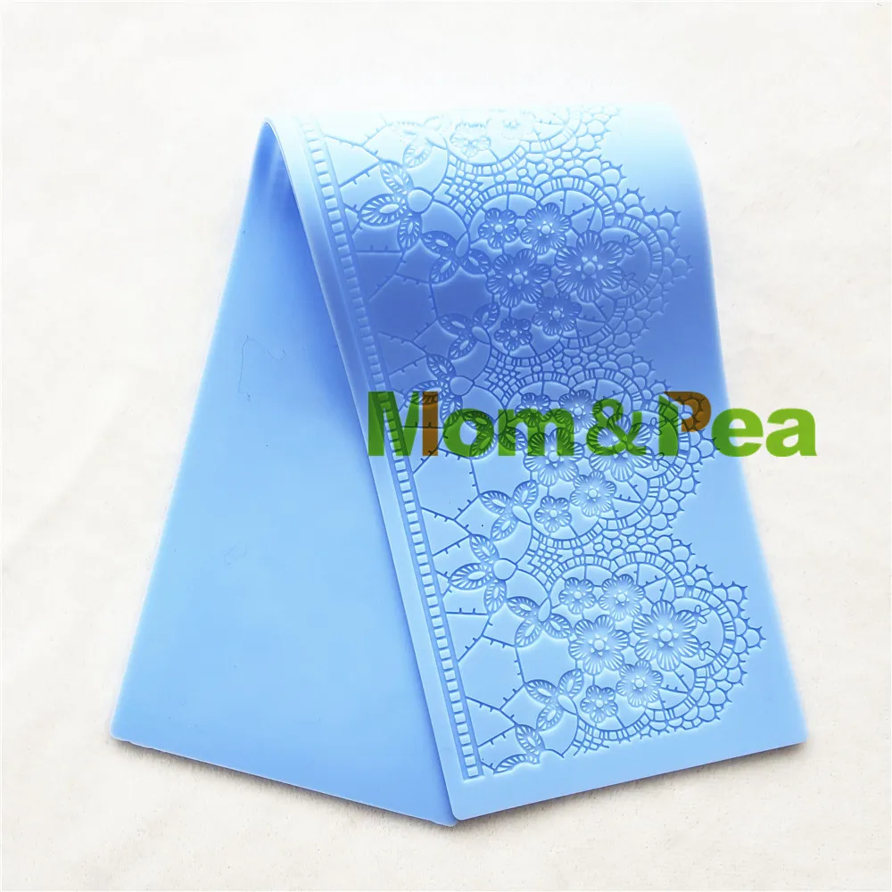 Mom &amp Pea GX202 бесплатная доставка цветы кружевная форма для украшения торта 3D-форма