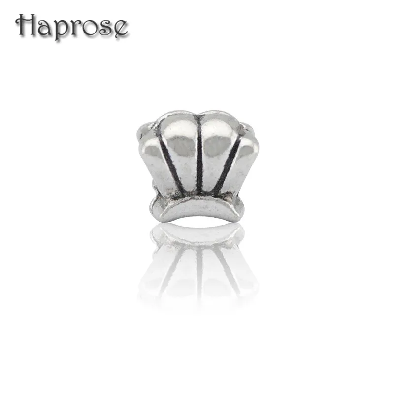 10PCS/Lot European Silver Zinc Alloy CROWN DIY Large Hole Beads Fit Charm Bracelets Necklace Pendants | Украшения и аксессуары