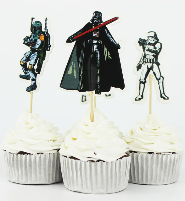 Star Wars Cupcake Toppers Party Boy Baby Bridal Shower Birthday Star Wars Cupcake Toppers Party Boy Baby Bridal Shower Birthday Forest Wedding Cake Topper Decor