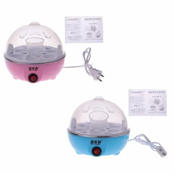 

Egg Cooker Mini Electric Boiler Steamer Poacher Breakfast Cooking Kitchen Tool