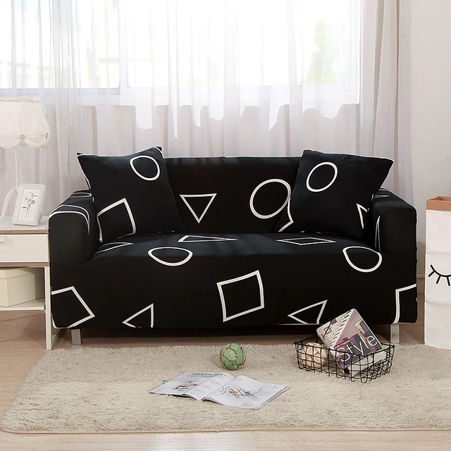 New Fashion Printed Universal Stretch Sofa Covers Polyester Modern New Fashion Printed Universal Stretch Sofa Covers Polyester Modern Loveseat Couch Cover 24 Colors 1