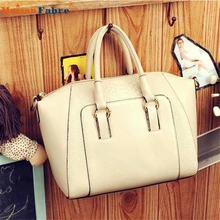 High quality 1PC Women Shoulder Bag Faux Leather Satchel Cross Body Tote Handbag