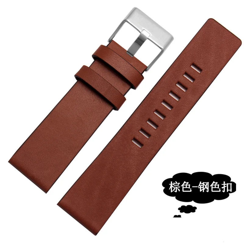 Универсальный кожаный ремешок для часов Diesel наручных DZ1399 DZ4280 DZWatchband Straps22 24 26 28
