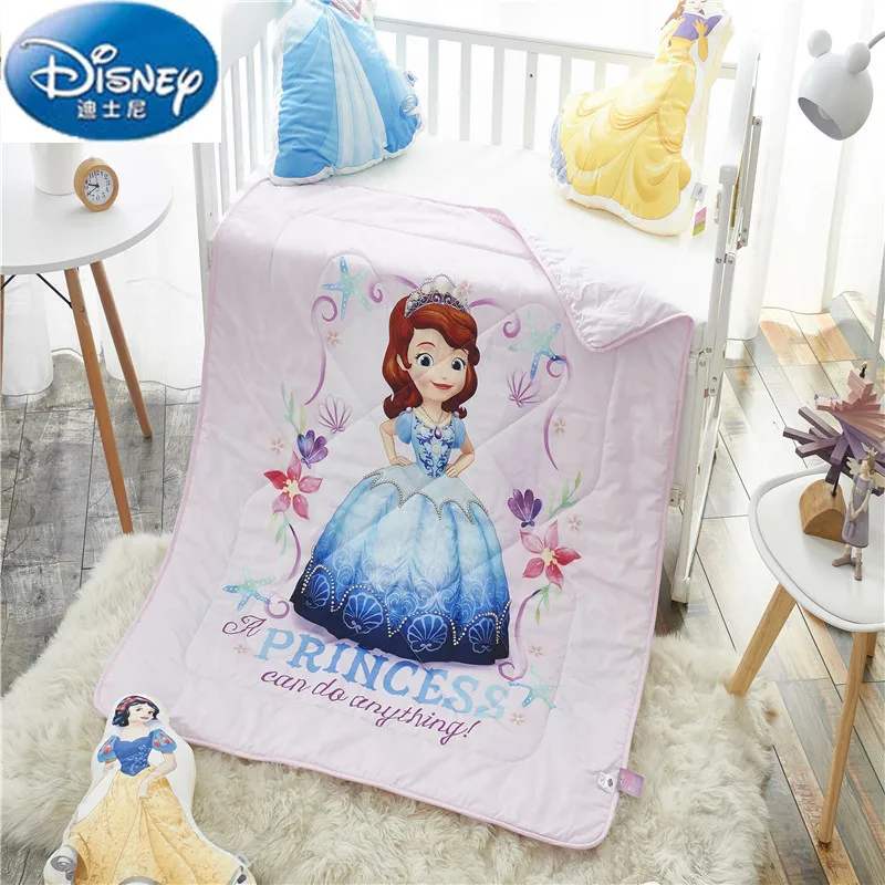 Аутентичное летнее одеяло Disney для кровати стеганое домашний текстиль подходит