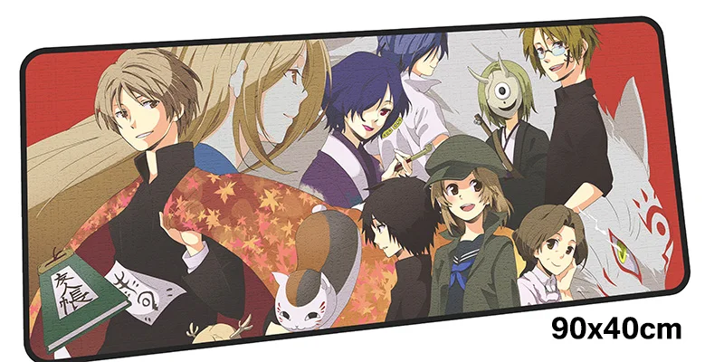 Size 900x400X2MM Natsume yuujinchou pad мышь computador игровая мышь pad 900x400X2 мм padmouse Очаровательная Коврик Для Мыши Эргономичный гаджет офисные настольные коврики - Цвет: Size 900x400X2MM