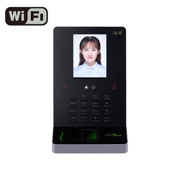 

ZKTeco UF600 WIFI Face Recognition Machine Time Attendance Access Control Face Reader Fingerprint sensor