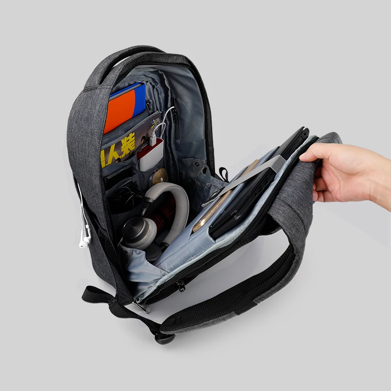Tigernu, противоугонные рюкзаки для мужчин, 15,6 дюймов, для ноутбука, водонепроницаемый рюкзак для подростков, модные дорожные женские школьные сумки, Mochila