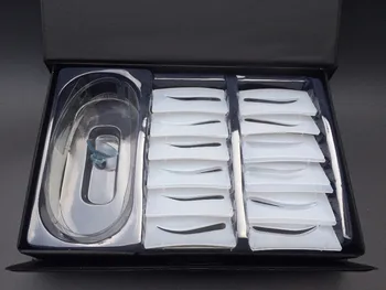 

Freeshipping 12 Shaping Permanent Makeup Eyebrow Line Version Stencil Eyebrow Model For 3D Eyebrow Stencil Kits