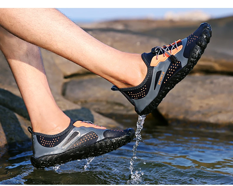 Trail крoссовки для кросс-тренажеры Для мужчин Для женщин водные виды спорта Быстросохнущие кроссовки