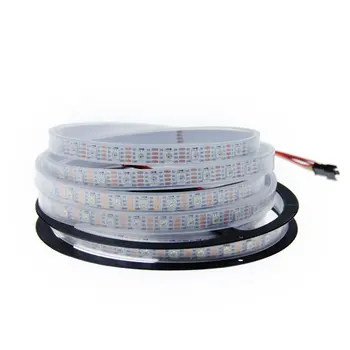 

Mokungit 16.4ft 300 Pixels WS2813 Upgraded WS2812B Individually Addressable RGB LED Flexible Strip Light 5050 SMD Dual Signal 5V