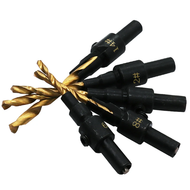  Power Tool Accessories Countersink Drill Set Drill Accessories Bit Drill Metal For Cordless Drill S