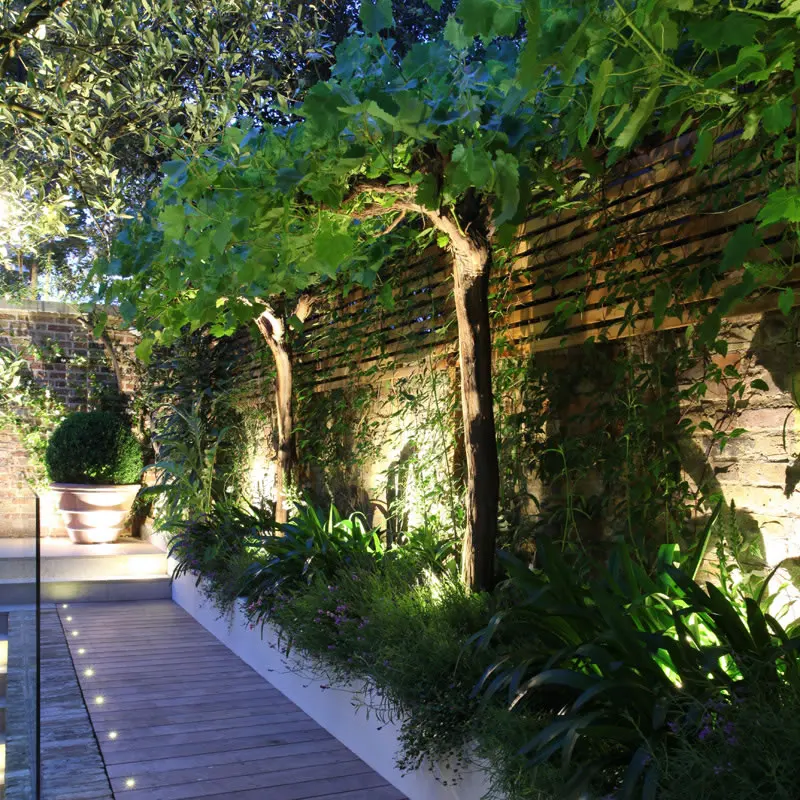 Kew-spiked-garden-light-uplighting-avenue-of-trees