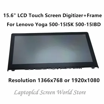 

FTDLCD 15.6" LCD Assembly TouchScreen Digitizer+Frame Laptop For Lenovo Yoga 500-15ISK 80R6 500-15IBD 80N6 500-15IHW N087