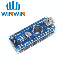 10 шт. Nano 3,0 контроллер совместимый nano CH340 USB драйвер без кабеля NANO V3.0