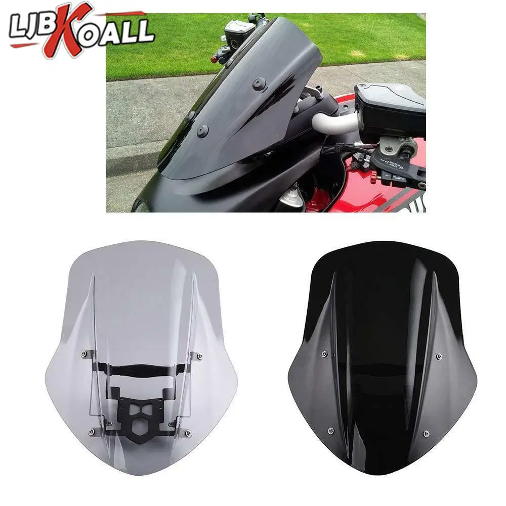 Ветровое стекло для мотоцикла Ducati Diavel 2014 2015 2016 2017 2018 защита от ветра дефлектор с