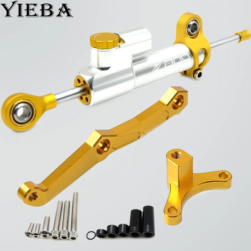

Motorcycle Damper Steering Stabilize Safety Control Bracket Mount kit For KAWASAKI Z800 Z 800 2013 2014 2015 2016 2017 2018