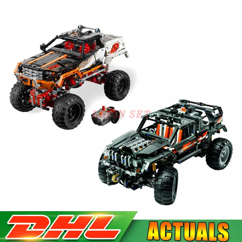 

Lepin 20014 +20030 Technic Four-Wheel Drive Off-road Vehicles Building Blocks Compatible Model Toy LegoINGlys kids toys gifts