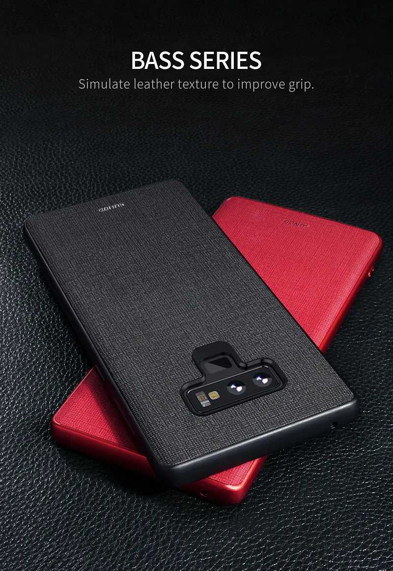 Для samsung Galaxy Note 9 чехол, XUNDD роскошный кожаный защитный чехол с текстурой для samsung Note 9 подходит для магнитного автомобильного держателя