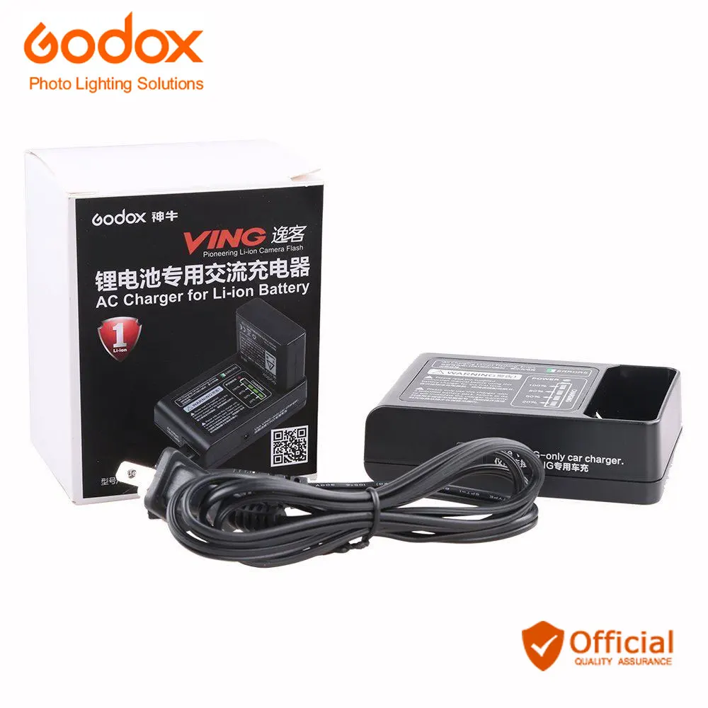 Godox VC 18 литий ионный аккумулятор AC зарядное устройство Комплект для VB18 Ving V850 II V860II