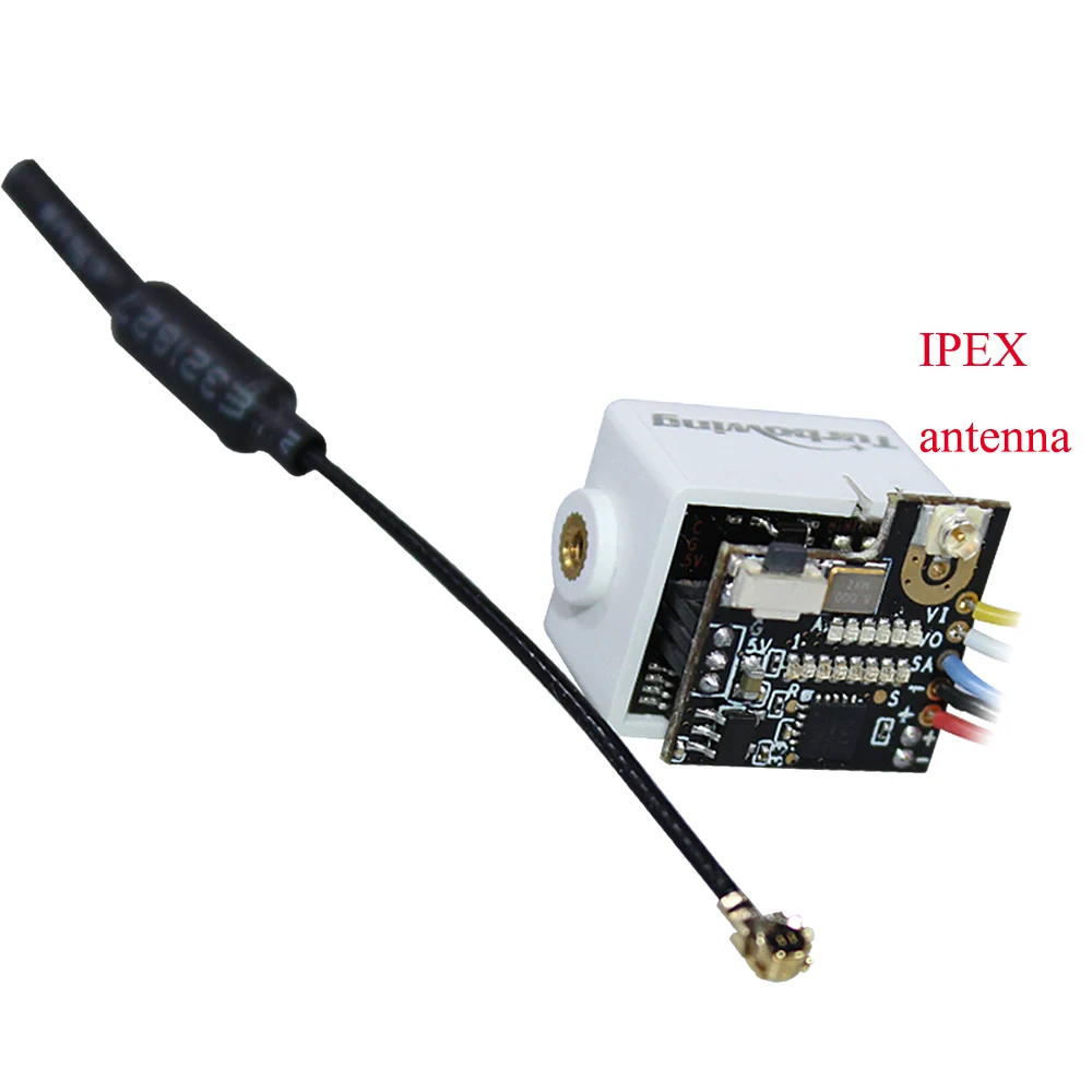 V2 5 8G 48CH 25 MW 700TVL мини AIO 12 градусов широкоугольная камера VTX с IPEX антенна для FPV