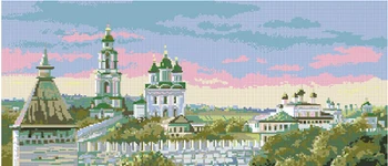 

Newest Top grade diy set Chinese embroidery kit sewing 14ct counted cross stitch landscape Morning Paris European for needlework