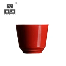 TANGPIN красные керамические чайные чашки для чая фарфоровая китайская чашка кунг-фу 100 мл
