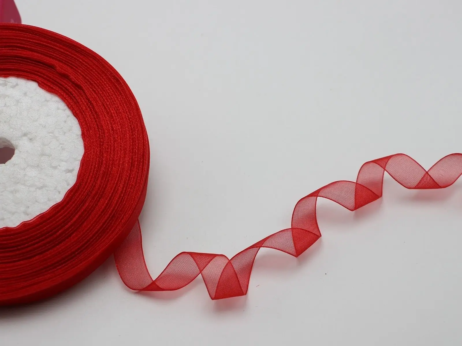 Free Shipping 50 Yards 3//8/" 10mm Sheer Organza Ribbon Craft//Wedding//Party