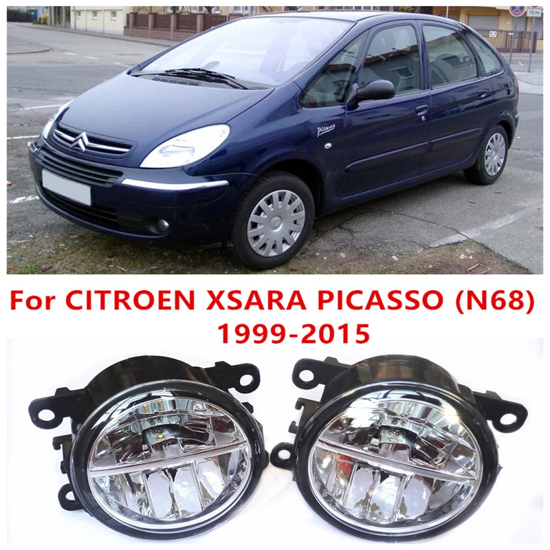 

For CITROEN XSARA PICASSO (N68) 1999-2015 10W Fog Light LED DRL Daytime Running Lights Car Styling lamps