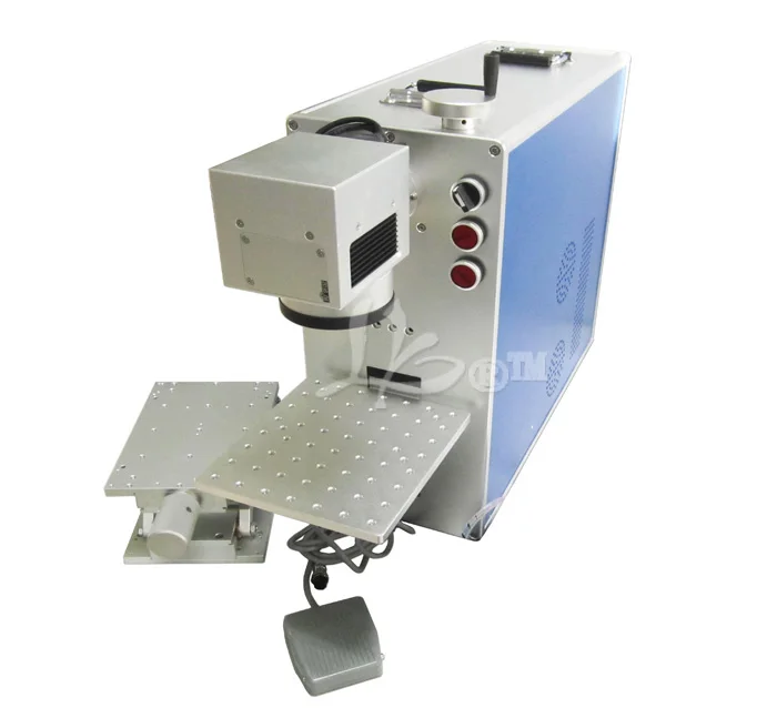 

fiber 1010 optical fiber laser marking machine 20W can add rotary axis