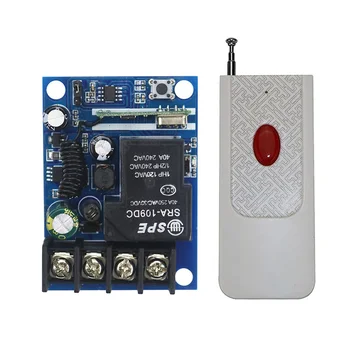 

New DC12--48V 12V 24V 36V 48V 1CH 10A RF Wireless Remote Control Switch System teleswitch 1*(JRL-3)Transmitter + 1 *Receiver