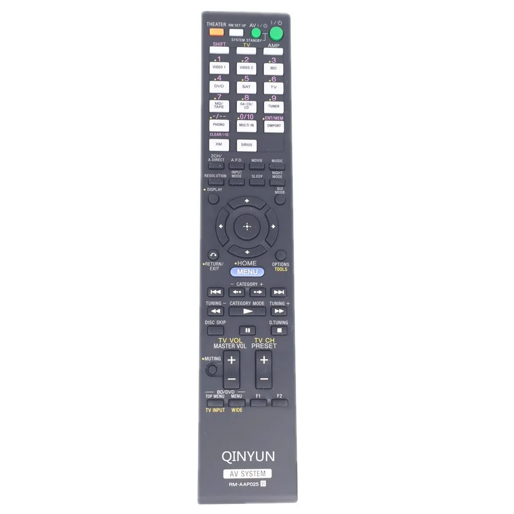

RM-AAP025 Remote Control For Sony DVD/DVDR Home Theater Audio AV System STR-DA2400ES
