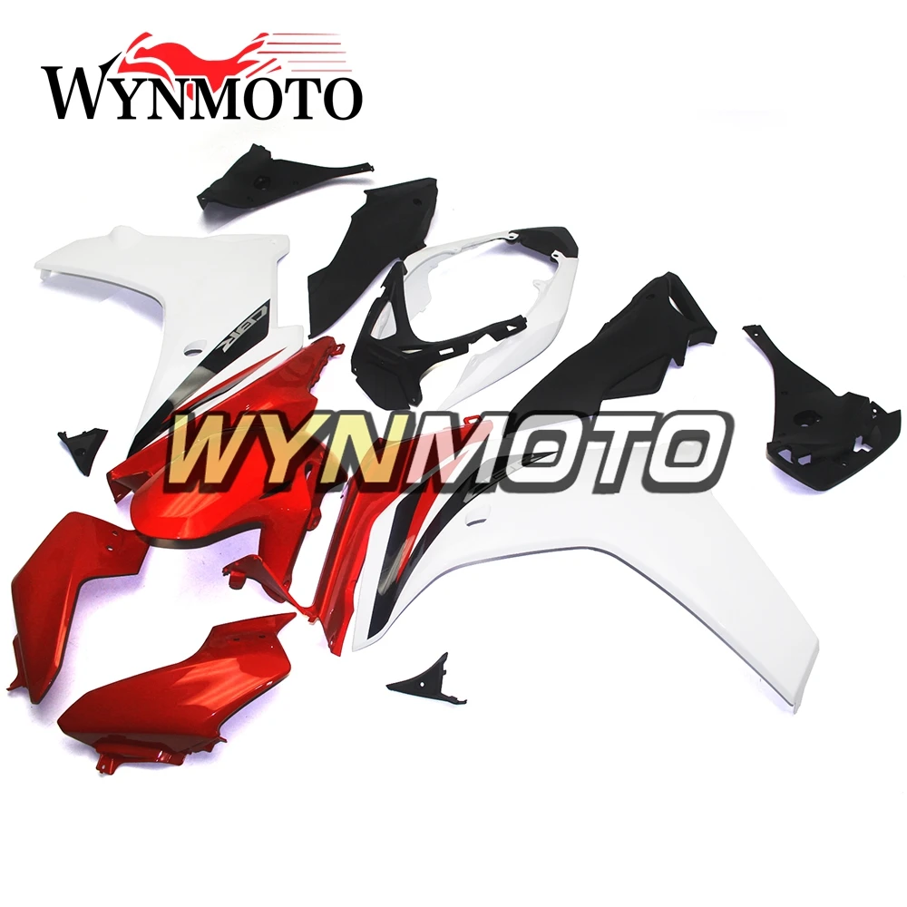 

Детали пластиковых обтекателей для Honda CBR600F 2011 - 2013 11 12 13, панели мотоциклов, коровья, корпус, комплект, красный, белый корпус