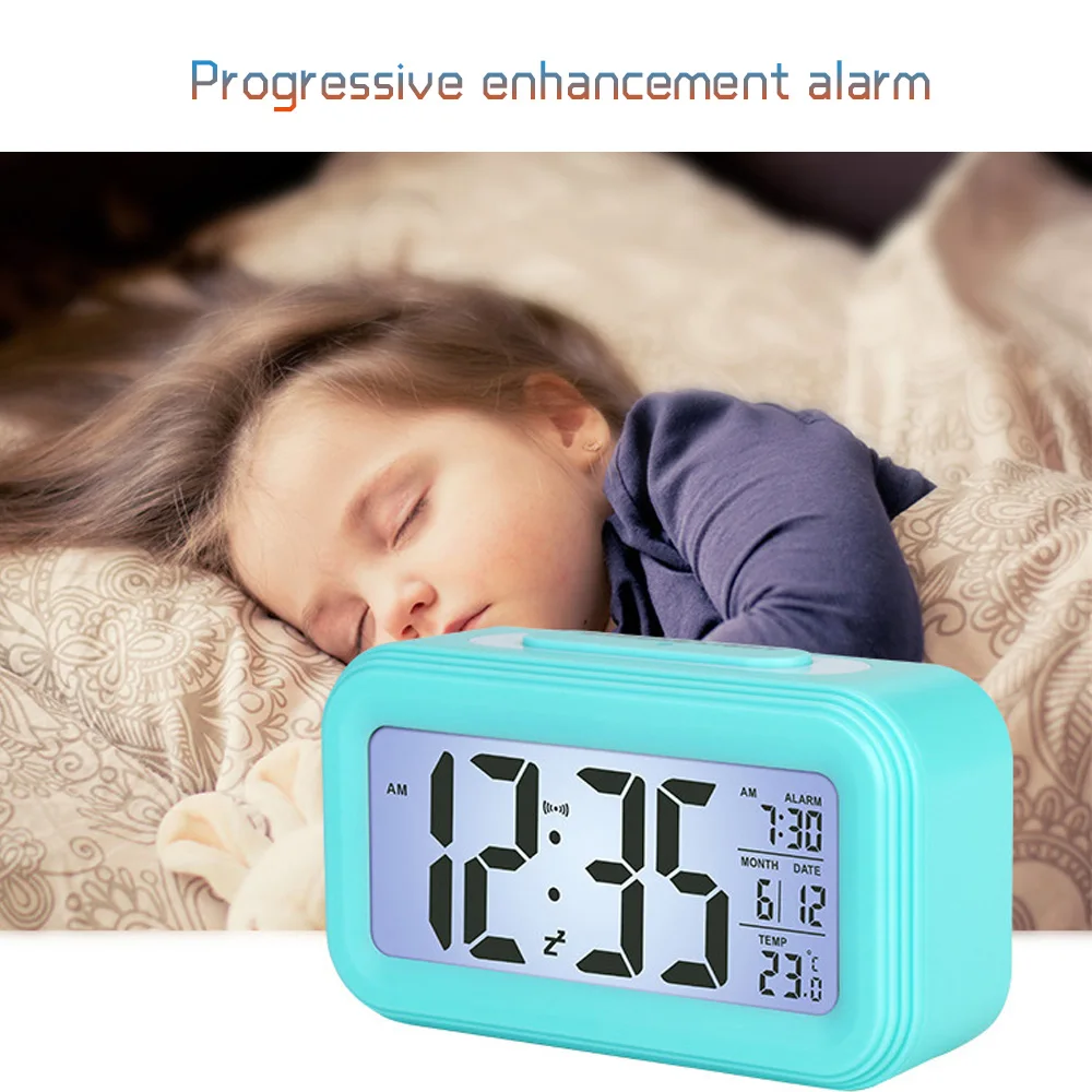 Buy New Battery Digital Alarm Clock Home Smart