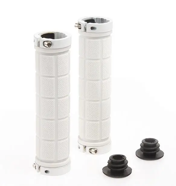 ROCKBROS Cycling Tube Bike Grips Fixed Gear Fixie Lock-on Grips Handlebar Soft Rubber For Bicycle Road MTB BMX Anti-skid ROCKBROS Cycling Tube Bike Grips Fixed Gear Fixie Lock-on Grips Handlebar Soft Rubber For Bicycle Road MTB BMX Anti-skid