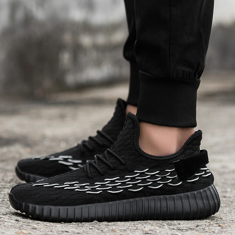 

New Arrival Plus Size Men's Casual Sports Running Sneakers Shoes Men Breathable Mesch Walking Shoes