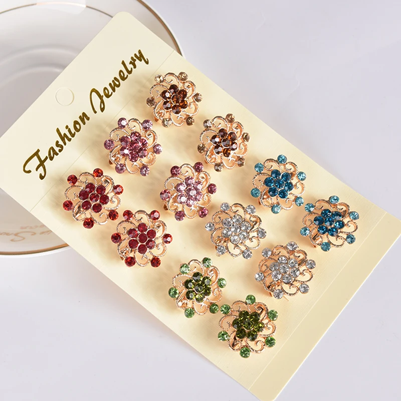 Симпатичный с кристаллами броши ювелирные изделия различные стиль Broche Femme Bijoux булавки платок Брошь для свитера Красочные Настраиваемые