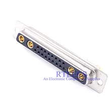 1 шт. Высокая мощность 30A 21W4 разъем D-Sub Комбинированный мужской Разъем гнездо сигнала 17+ 4 Мощность Панель Крепление Проволочный припой чашки