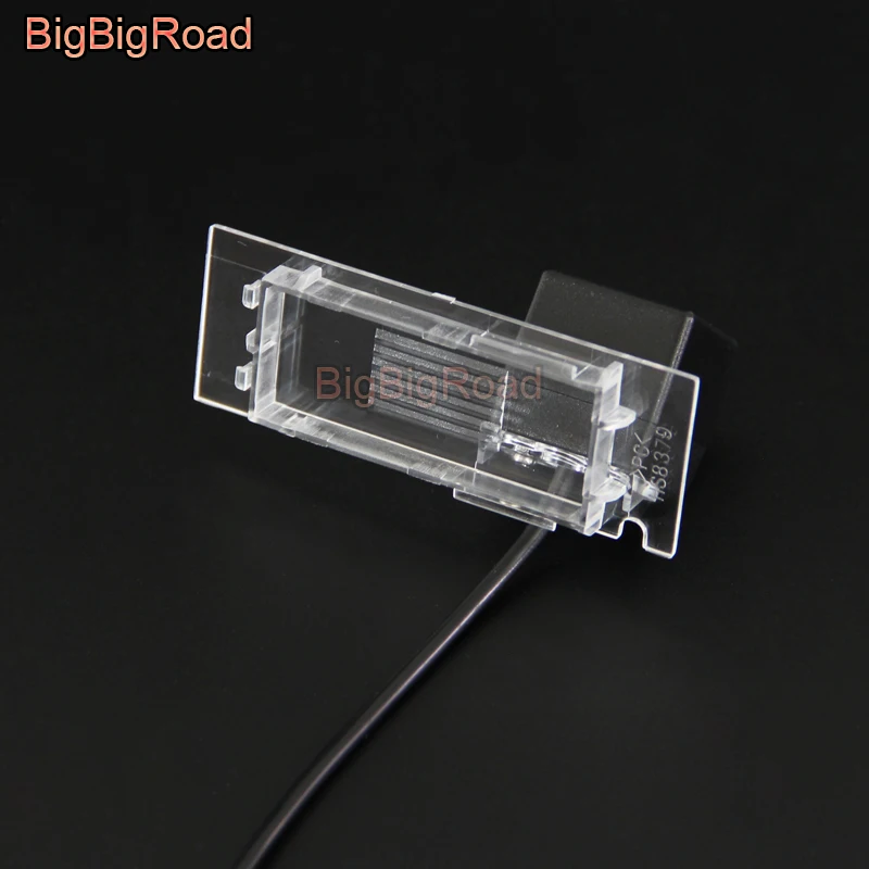 BigBigRoad Car Rear View Reverse Backup CCD Camera with Filter For Renault Kadjar Clio Estate IV 2016 2017 For Benz Smart Fortwo