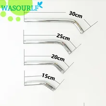 Wasourlf 30/25/20/15 см тропический душ трубы настенный душ руку с хромированным нержавеющая сталь шланг для душа