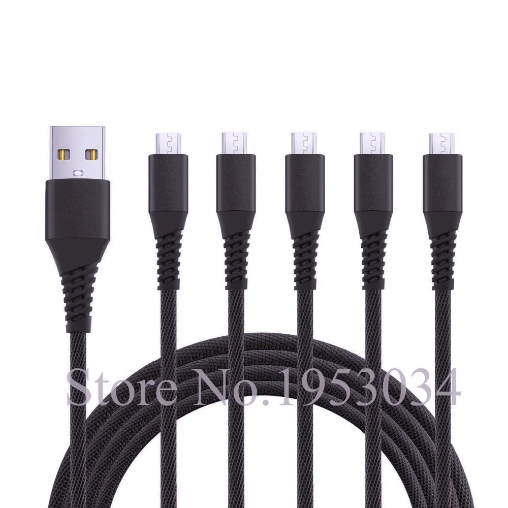 Кабель Micro USB 50 шт./лот для Samsung S7 кабель быстрой зарядки iPad iPhone 5 6 7 8 X зарядный