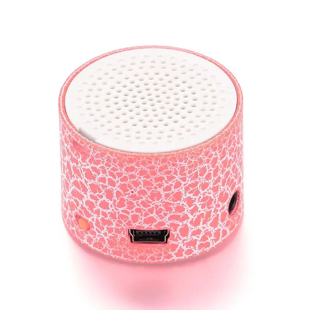 Bluetooth динамик мини беспроводной громкий трещины светодиодный TF USB Сабвуфер bluetooth s