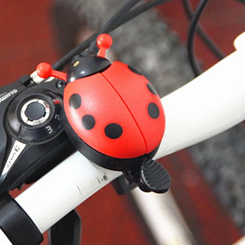 Kawaii Cute Animal Ladybug Shape Bike Bicycle Bell Lovely Waterproof