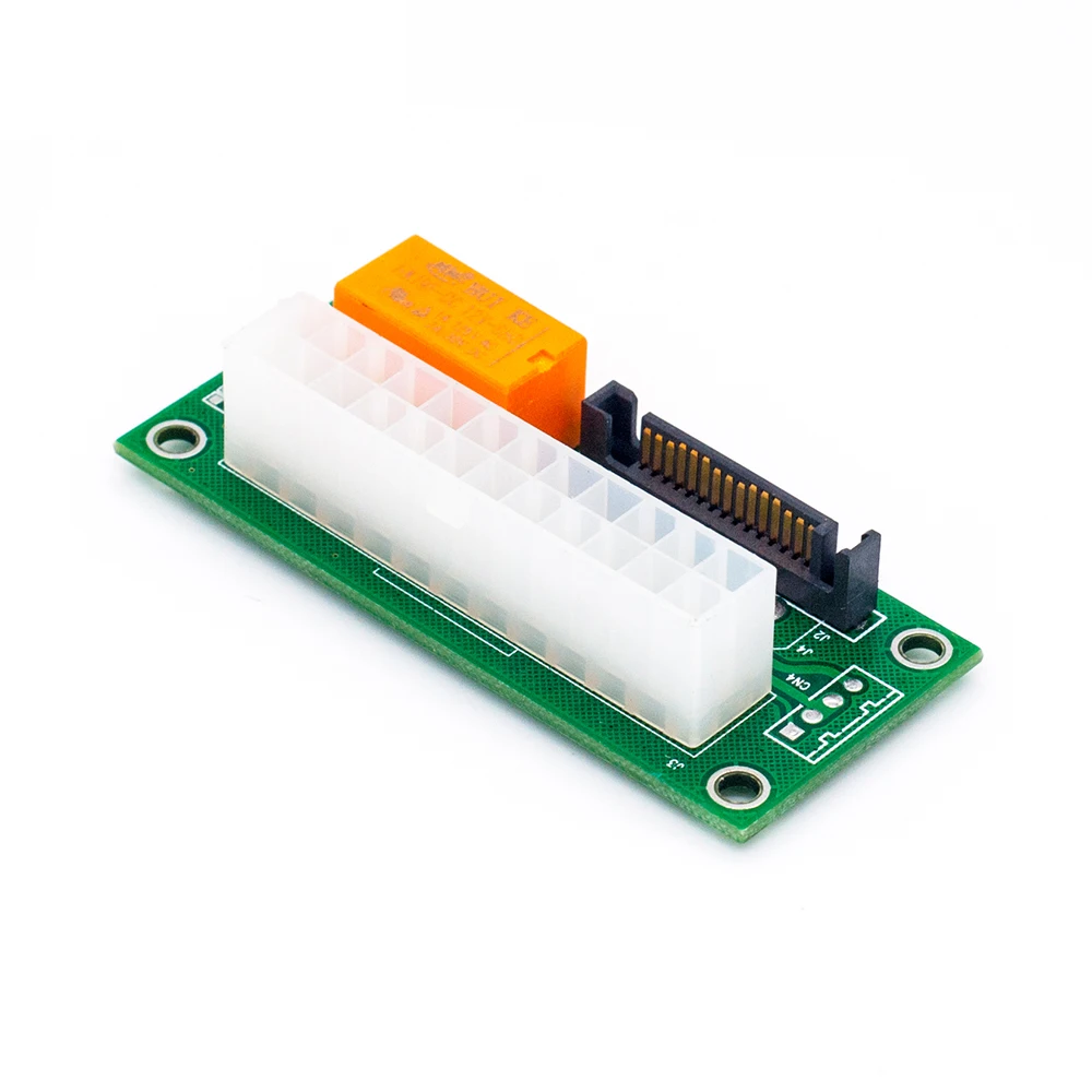 Add2psu Dual Psu Power Supply Adaptor Sync Starter Extender ATX 24Pin to Molex SATA Card For BTC Miner Mining Add2psu Dual Psu Power Supply Adaptor Sync Starter Extender ATX 24Pin to Molex SATA Card For BTC Miner Mining