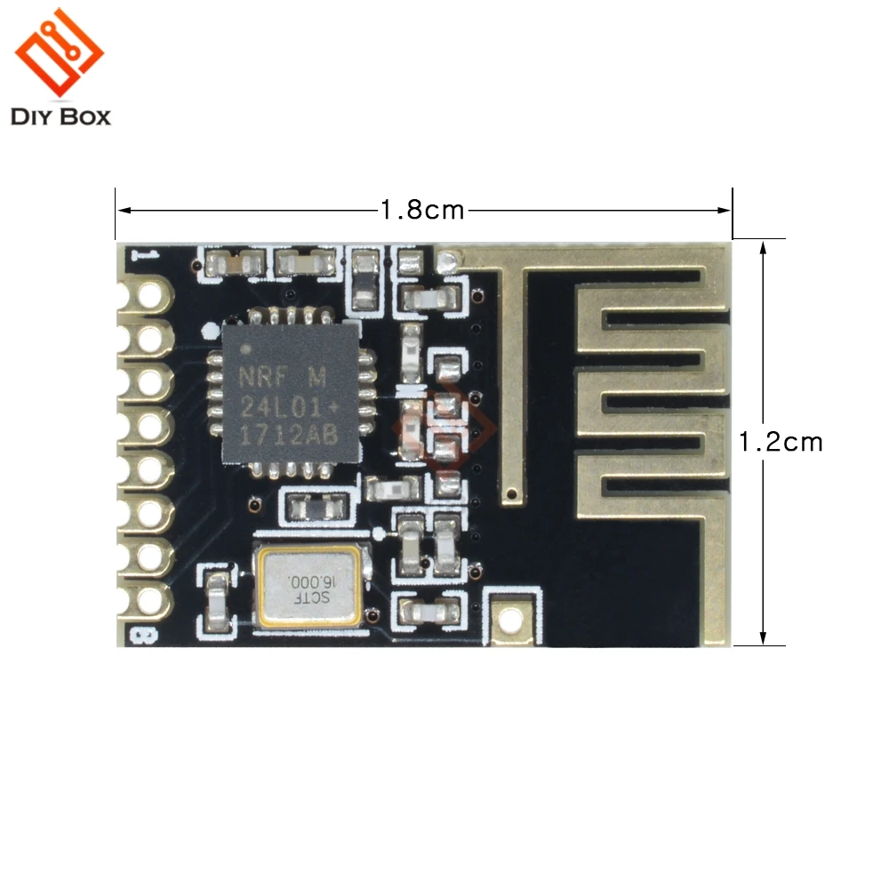 NRF24L01 SMD 2,4 ГГц 5 V Беспроводной модуль мини Мощность расширенная версия SMD приемник трансивер низкое Напряжение напряжение Регулятор доска