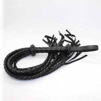 PU Leather Riding Crop Sex Whip Spanking Fetish BDSM Bondage Paddle SM Slave Flogger Adult Sex Toys For Couple/Women Erotic Toys 5