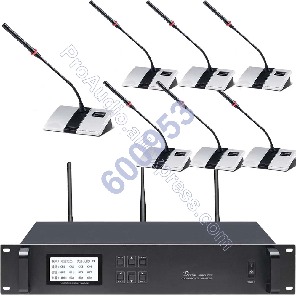 

MICWL Pro Digital Wireless Conference System 1 Chairman 14 Delegate max. 255 unit