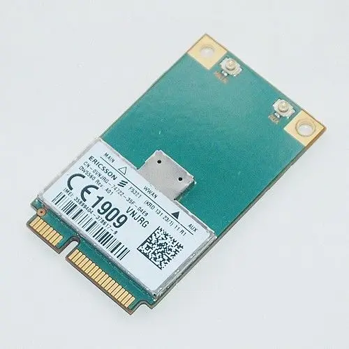 

Ericsson F5321GW Broadband Mobile 3G PCIe VNJRG WWAN Card DW5560 for Dell E5430 E5530 E6230 E6330 E6430 ATG E6530 Vostro 3360