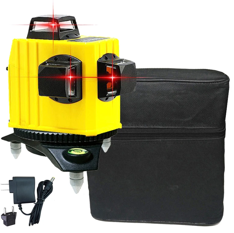 3D red light 12 line level instrument infrared high precision automatic