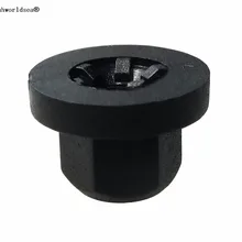 Shhworldsea 100 шт. Пластик гайка для европейских автомобильных Зажимы и Крепежи автомобиля Пластик клип оснастки Авто Пластик Зажимы