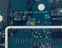mainboard נבדק עבור HP 15-AC סדרה 15T-AC100 828,179-501 828,179-001 828,179-601 AHL50 / ABL52 LA-C701P נייד לוח אם Mainboard נבדק (5)